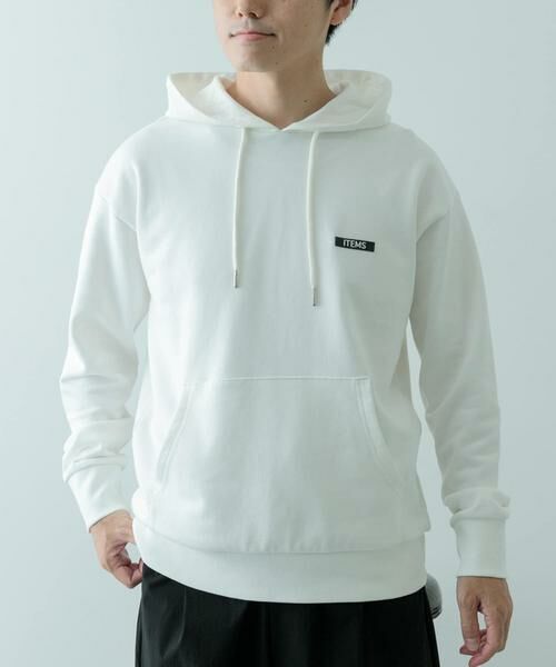 URBAN RESEARCH ITEMS / アーバンリサーチ アイテムズ パーカー | 『XLサイズあり』シリコーンワッペン スウェット プルオーバーパーカー | 詳細17