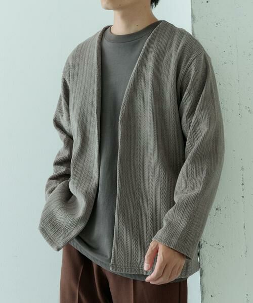 URBAN RESEARCH ITEMS / アーバンリサーチ アイテムズ カーディガン・ボレロ | JQ起毛カットソー カーディガン | 詳細9