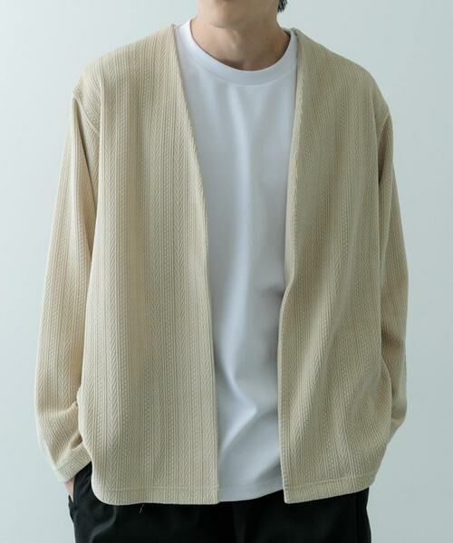 URBAN RESEARCH ITEMS / アーバンリサーチ アイテムズ カーディガン・ボレロ | JQ起毛カットソー カーディガン | 詳細18