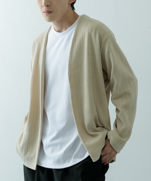 URBAN RESEARCH ITEMS / アーバンリサーチ アイテムズ カーディガン・ボレロ | JQ起毛カットソー カーディガン | 詳細19