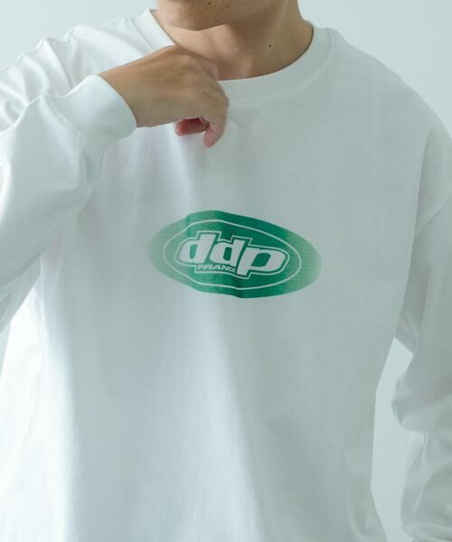 URBAN RESEARCH ITEMS / アーバンリサーチ アイテムズ Tシャツ | ddp Foil Print Long Sleeve T-shirts | 詳細1