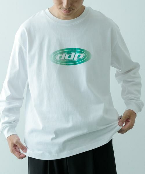 URBAN RESEARCH ITEMS / アーバンリサーチ アイテムズ Tシャツ | ddp Foil Print Long Sleeve T-shirts | 詳細2