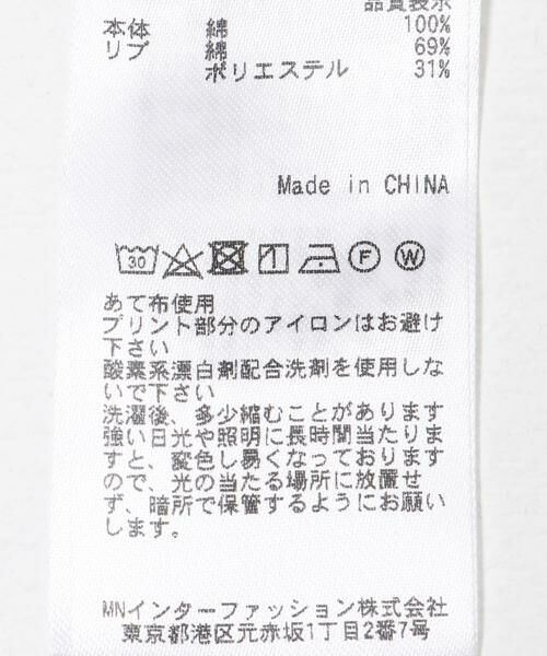 URBAN RESEARCH ITEMS / アーバンリサーチ アイテムズ Tシャツ | ddp Foil Print Long Sleeve T-shirts | 詳細25