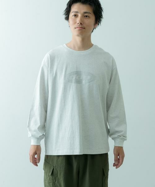 URBAN RESEARCH ITEMS / アーバンリサーチ アイテムズ Tシャツ | ddp Foil Print Long Sleeve T-shirts | 詳細14