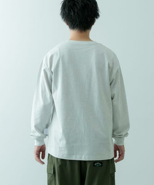 URBAN RESEARCH ITEMS / アーバンリサーチ アイテムズ Tシャツ | ddp Foil Print Long Sleeve T-shirts | 詳細16