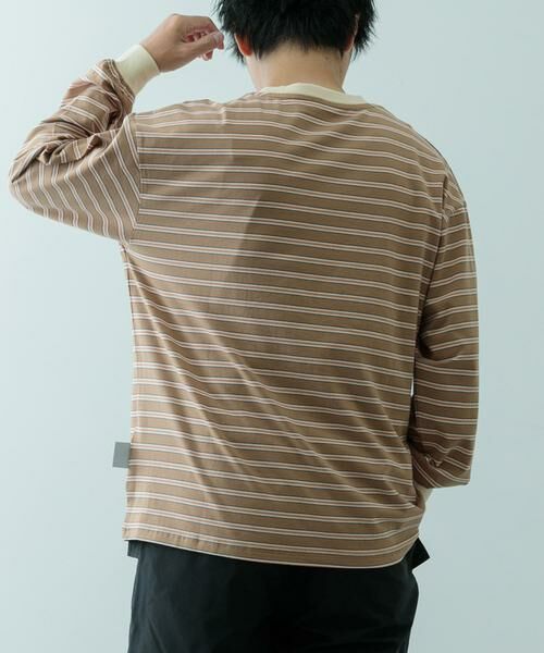 URBAN RESEARCH ITEMS / アーバンリサーチ アイテムズ Tシャツ | ddp Retro Border Ringer Long-Sleeve T-shirts | 詳細3