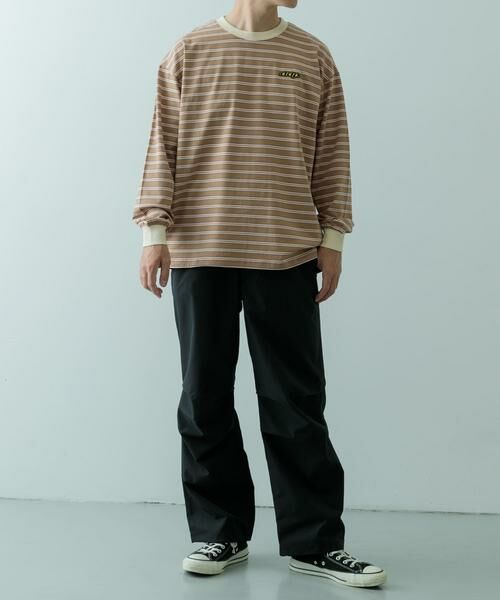 URBAN RESEARCH ITEMS / アーバンリサーチ アイテムズ Tシャツ | ddp Retro Border Ringer Long-Sleeve T-shirts | 詳細5