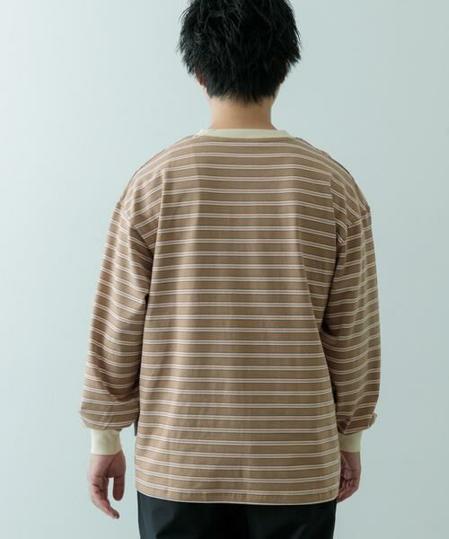 URBAN RESEARCH ITEMS / アーバンリサーチ アイテムズ Tシャツ | ddp Retro Border Ringer Long-Sleeve T-shirts | 詳細8