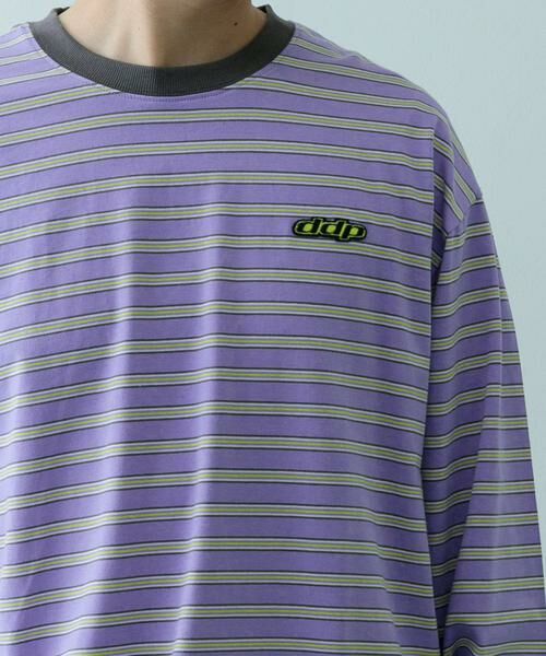 URBAN RESEARCH ITEMS / アーバンリサーチ アイテムズ Tシャツ | ddp Retro Border Ringer Long-Sleeve T-shirts | 詳細14