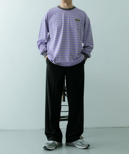 URBAN RESEARCH ITEMS / アーバンリサーチ アイテムズ Tシャツ | ddp Retro Border Ringer Long-Sleeve T-shirts | 詳細16