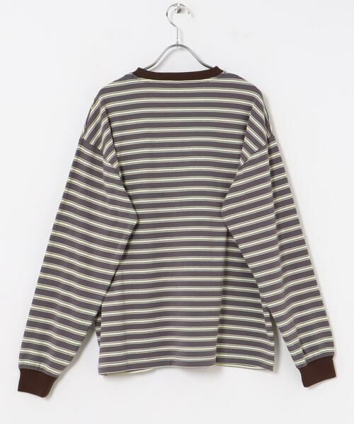 URBAN RESEARCH ITEMS / アーバンリサーチ アイテムズ Tシャツ | ddp Retro Border Ringer Long-Sleeve T-shirts | 詳細25
