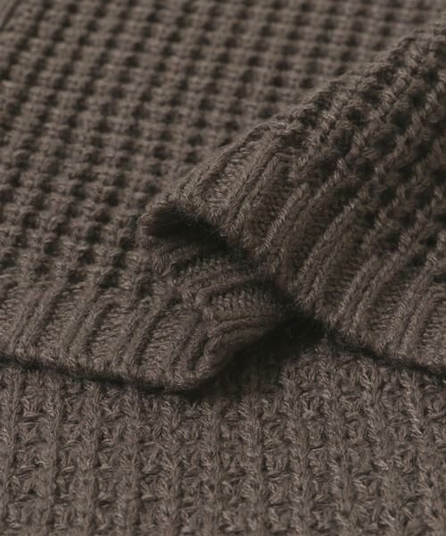 URBAN RESEARCH ITEMS / アーバンリサーチ アイテムズ カーディガン・ボレロ | ワッフル編み Vネックニットカーディガン | 詳細29
