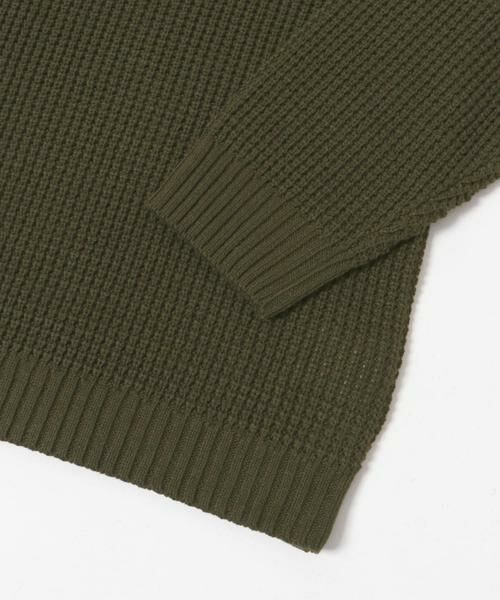 URBAN RESEARCH ITEMS / アーバンリサーチ アイテムズ ニット・セーター | ワッフル編み クルーネックニット | 詳細7