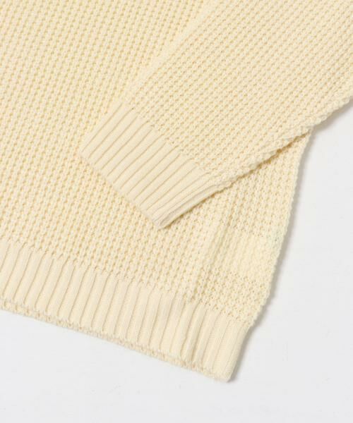 URBAN RESEARCH ITEMS / アーバンリサーチ アイテムズ ニット・セーター | ワッフル編み クルーネックニット | 詳細24