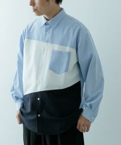 URBAN RESEARCH ITEMS / アーバンリサーチ アイテムズ シャツ・ブラウス | Diagonal Switch 長袖シャツ