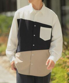 URBAN RESEARCH ITEMS / アーバンリサーチ アイテムズ シャツ・ブラウス | Diagonal Switch 長袖シャツ