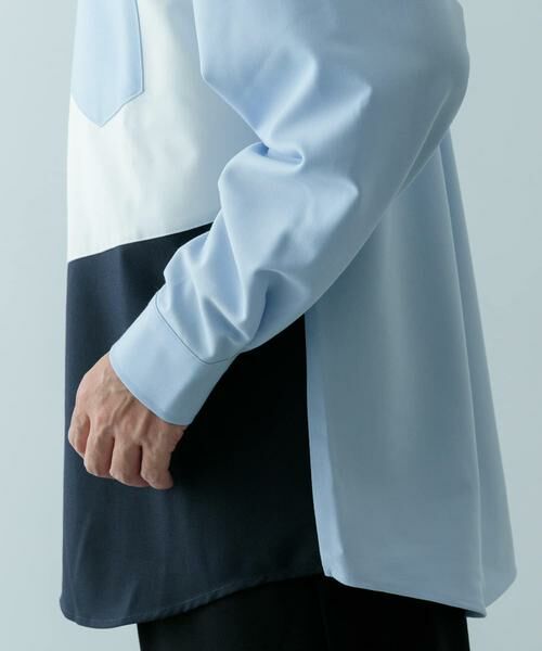 URBAN RESEARCH ITEMS / アーバンリサーチ アイテムズ シャツ・ブラウス | Diagonal Switch 長袖シャツ | 詳細10