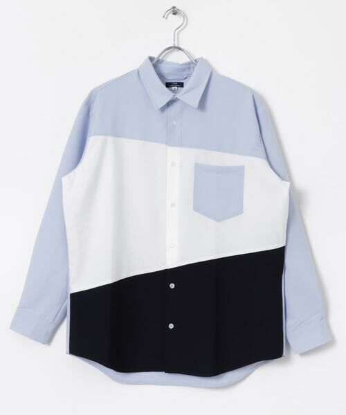 URBAN RESEARCH ITEMS / アーバンリサーチ アイテムズ シャツ・ブラウス | Diagonal Switch 長袖シャツ | 詳細13