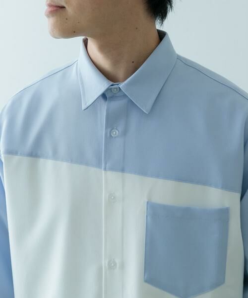 URBAN RESEARCH ITEMS / アーバンリサーチ アイテムズ シャツ・ブラウス | Diagonal Switch 長袖シャツ | 詳細8
