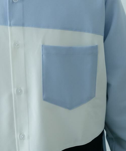 URBAN RESEARCH ITEMS / アーバンリサーチ アイテムズ シャツ・ブラウス | Diagonal Switch 長袖シャツ | 詳細9