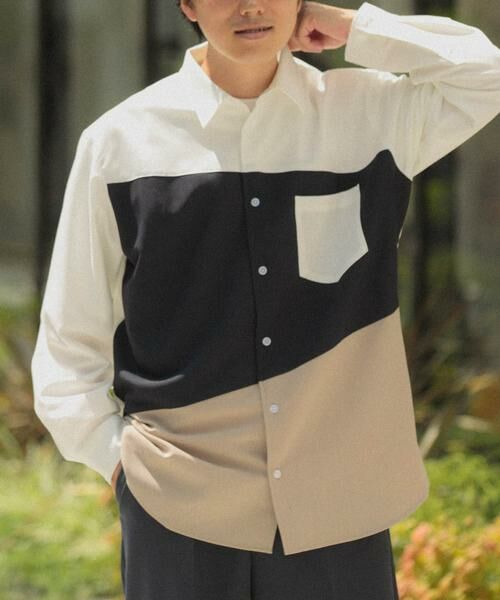 URBAN RESEARCH ITEMS / アーバンリサーチ アイテムズ シャツ・ブラウス | Diagonal Switch 長袖シャツ | 詳細19