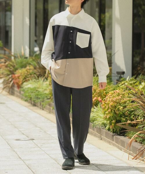 URBAN RESEARCH ITEMS / アーバンリサーチ アイテムズ シャツ・ブラウス | Diagonal Switch 長袖シャツ | 詳細21
