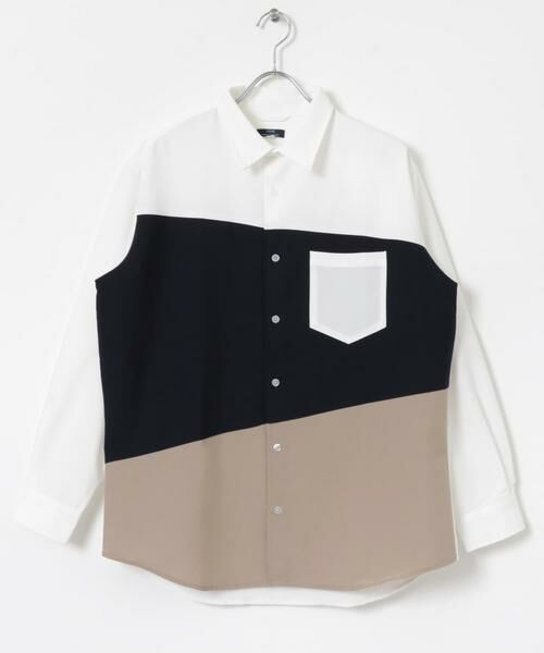 URBAN RESEARCH ITEMS / アーバンリサーチ アイテムズ シャツ・ブラウス | Diagonal Switch 長袖シャツ | 詳細22