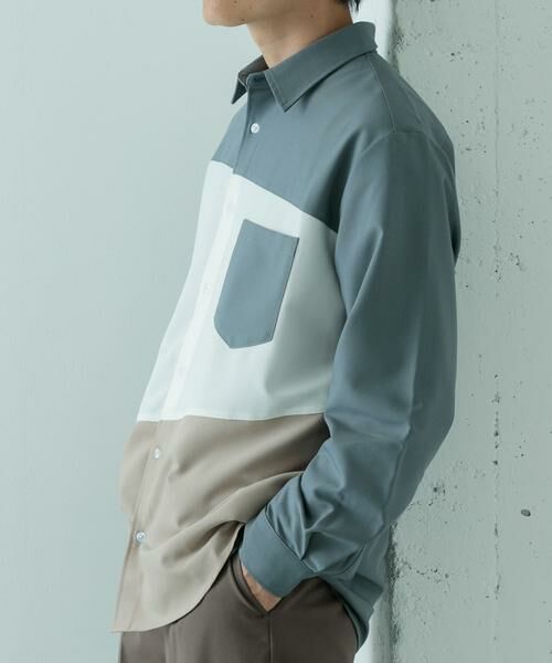 URBAN RESEARCH ITEMS / アーバンリサーチ アイテムズ シャツ・ブラウス | Diagonal Switch 長袖シャツ | 詳細26