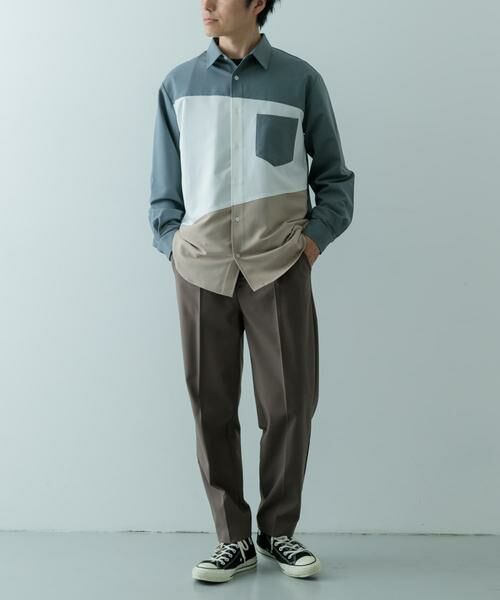 URBAN RESEARCH ITEMS / アーバンリサーチ アイテムズ シャツ・ブラウス | Diagonal Switch 長袖シャツ | 詳細27