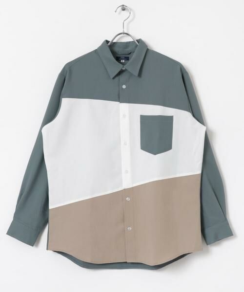 URBAN RESEARCH ITEMS / アーバンリサーチ アイテムズ シャツ・ブラウス | Diagonal Switch 長袖シャツ | 詳細28