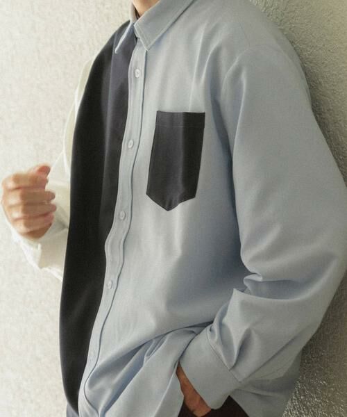 URBAN RESEARCH ITEMS / アーバンリサーチ アイテムズ シャツ・ブラウス | Vertical Switch 長袖シャツ | 詳細1