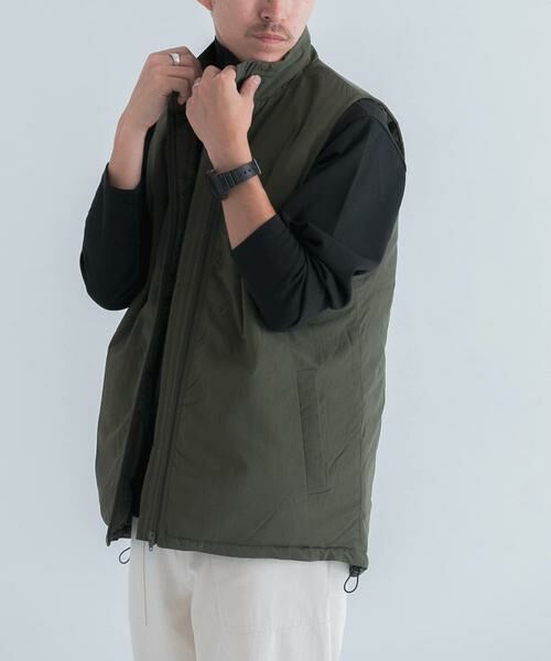 URBAN RESEARCH ITEMS / アーバンリサーチ アイテムズ ダウンジャケット・ベスト | 『XLサイズあり』『セットアップ対応』撥水 ナイロングログラン 中綿ベスト | 詳細8
