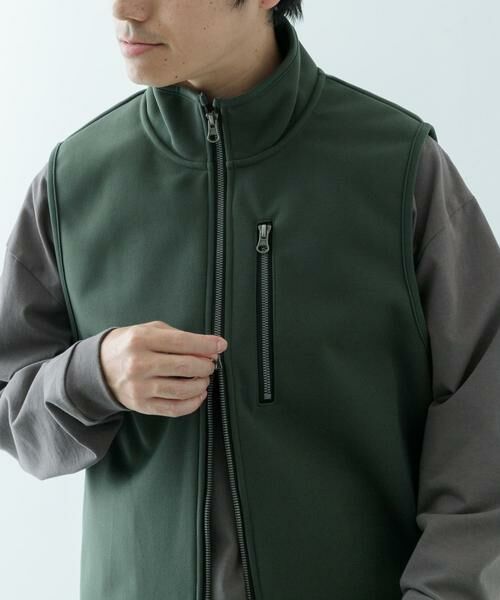 URBAN RESEARCH ITEMS / アーバンリサーチ アイテムズ ベスト | WINDPROOF 裏フリースボンディング ベスト | 詳細1