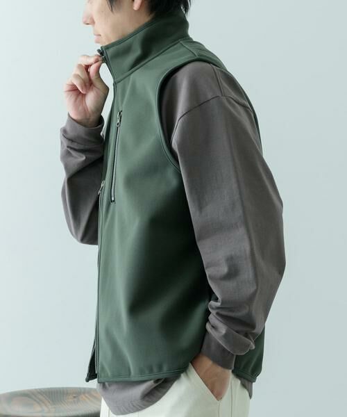 URBAN RESEARCH ITEMS / アーバンリサーチ アイテムズ ベスト | WINDPROOF 裏フリースボンディング ベスト | 詳細2