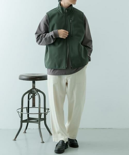 URBAN RESEARCH ITEMS / アーバンリサーチ アイテムズ ベスト | WINDPROOF 裏フリースボンディング ベスト | 詳細4