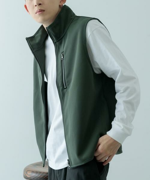 URBAN RESEARCH ITEMS / アーバンリサーチ アイテムズ ベスト | WINDPROOF 裏フリースボンディング ベスト | 詳細5