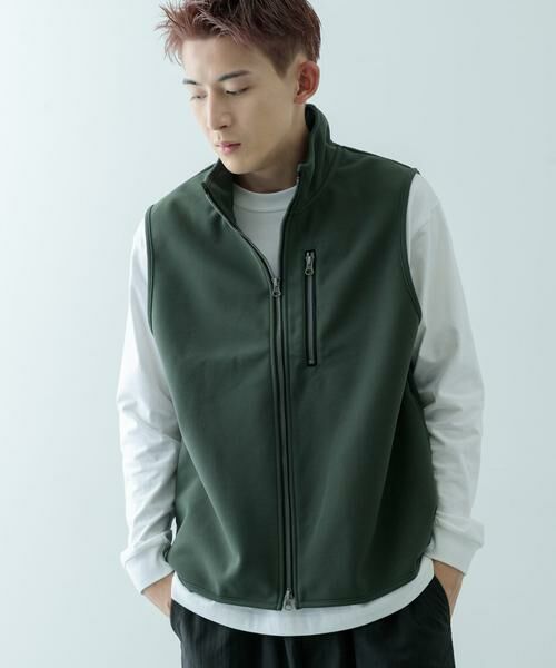 URBAN RESEARCH ITEMS / アーバンリサーチ アイテムズ ベスト | WINDPROOF 裏フリースボンディング ベスト | 詳細9