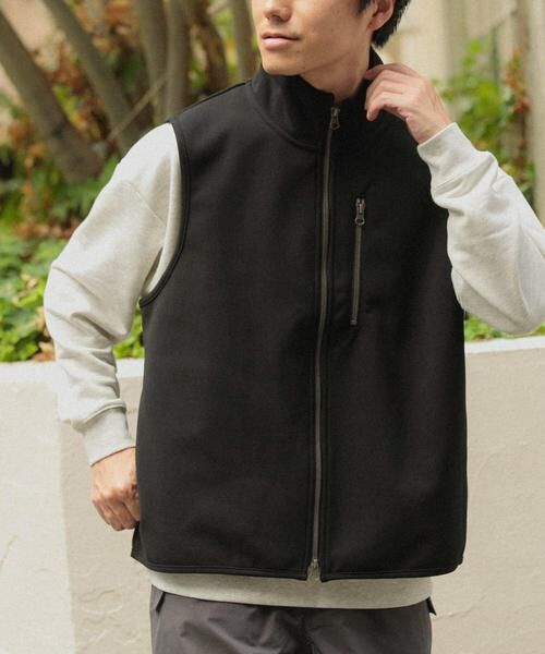 URBAN RESEARCH ITEMS / アーバンリサーチ アイテムズ ベスト | WINDPROOF 裏フリースボンディング ベスト | 詳細17