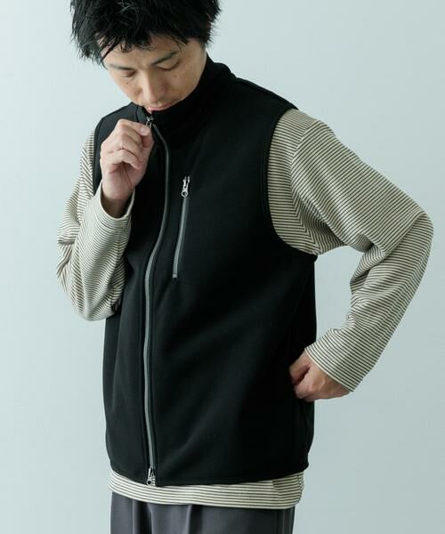 URBAN RESEARCH ITEMS / アーバンリサーチ アイテムズ ベスト | WINDPROOF 裏フリースボンディング ベスト | 詳細20