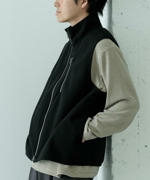 URBAN RESEARCH ITEMS / アーバンリサーチ アイテムズ ベスト | WINDPROOF 裏フリースボンディング ベスト | 詳細21