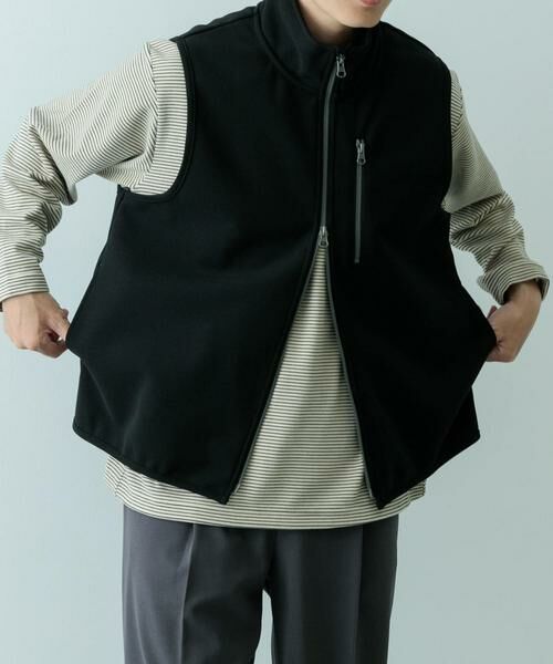 URBAN RESEARCH ITEMS / アーバンリサーチ アイテムズ ベスト | WINDPROOF 裏フリースボンディング ベスト | 詳細22