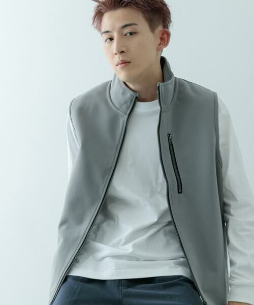 URBAN RESEARCH ITEMS / アーバンリサーチ アイテムズ ベスト | WINDPROOF 裏フリースボンディング ベスト | 詳細27