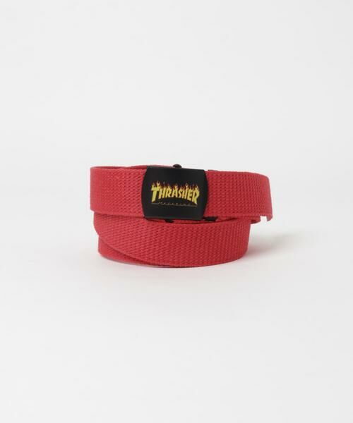 URBAN RESEARCH ITEMS/アーバンリサーチ アイテムズ THRASHER Color Print Belt レッド - URBAN RESEARCH ITEMS/アーバンリサーチ アイテムズ THRASHER Color Print Belt レッド -
