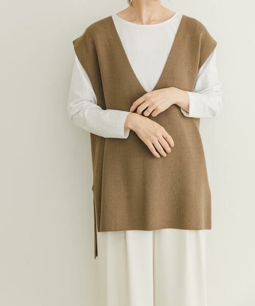 URBAN RESEARCH ITEMS / アーバンリサーチ アイテムズ Tシャツ | ロングTシャツ×ニットベストセット | 詳細9