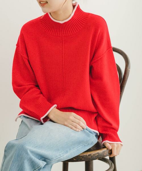 URBAN RESEARCH ITEMS / アーバンリサーチ アイテムズ ニット・セーター | ハイショクハイネックニット | 詳細1