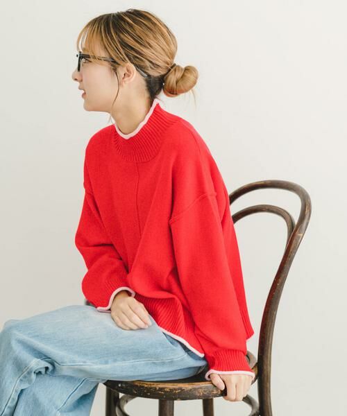 URBAN RESEARCH ITEMS / アーバンリサーチ アイテムズ ニット・セーター | ハイショクハイネックニット | 詳細3