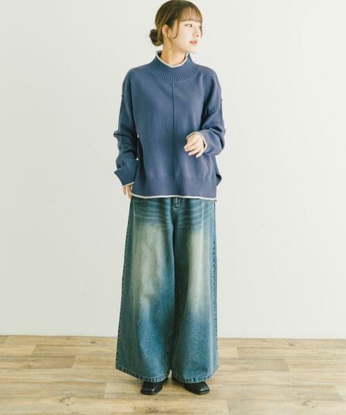 URBAN RESEARCH ITEMS / アーバンリサーチ アイテムズ ニット・セーター | ハイショクハイネックニット | 詳細16