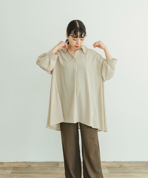 URBAN RESEARCH ITEMS / アーバンリサーチ アイテムズ シャツ・ブラウス | スキッパーチュニック | 詳細22