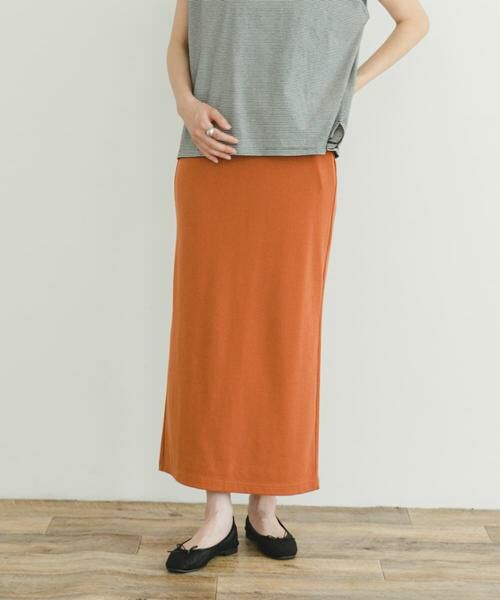 URBAN RESEARCH ITEMS / アーバンリサーチ アイテムズ スカート | リブロングスカート | 詳細1