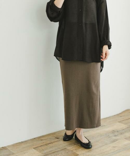 URBAN RESEARCH ITEMS / アーバンリサーチ アイテムズ スカート | リブロングスカート | 詳細14